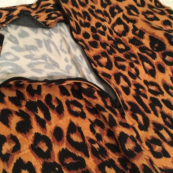 Vintage Animal Print Skirt - Picture 3 of 3